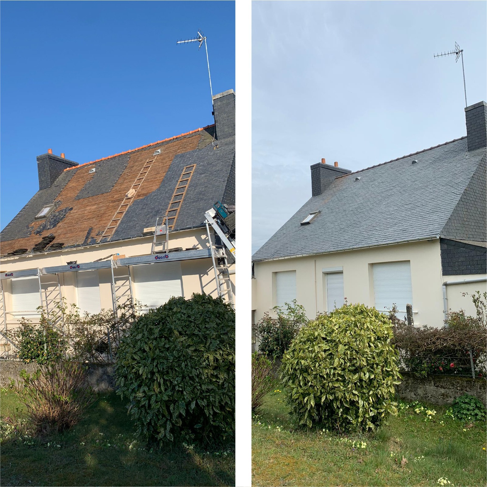 Rénovation toiture Carhaix (29)